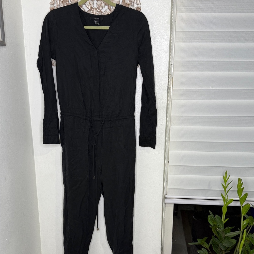 Forever 21 Black Jumpsuit